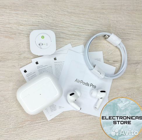 Беспроводные Наушники Airpods 2 Pro Apple Бел