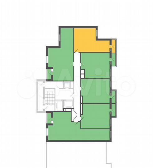 1-к. квартира, 40,1 м², 22/22 эт.