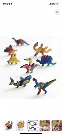 Деревянные пазлы