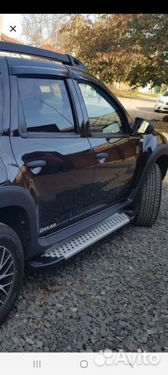 Пороги на renault duster