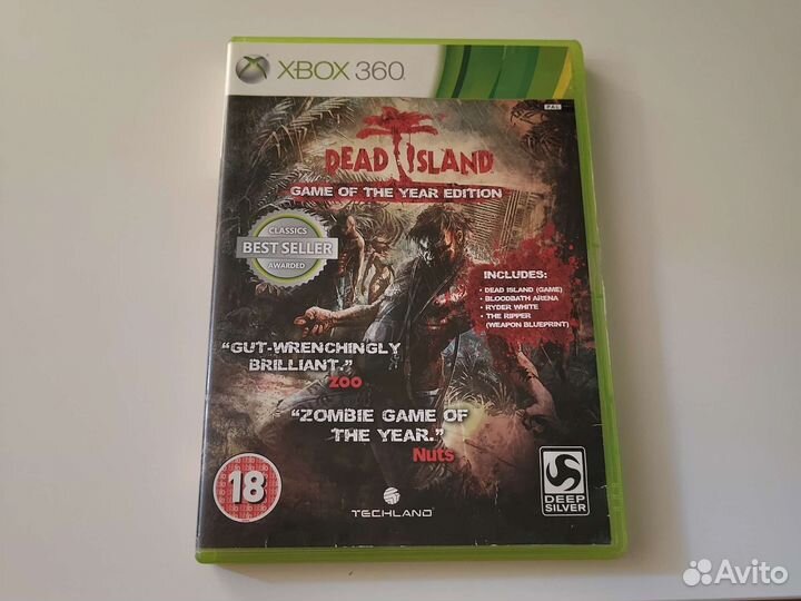 Dead Island goty Xbox360