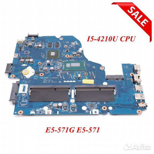 Материнская плата LA-B162P I5-4200U + GF820m