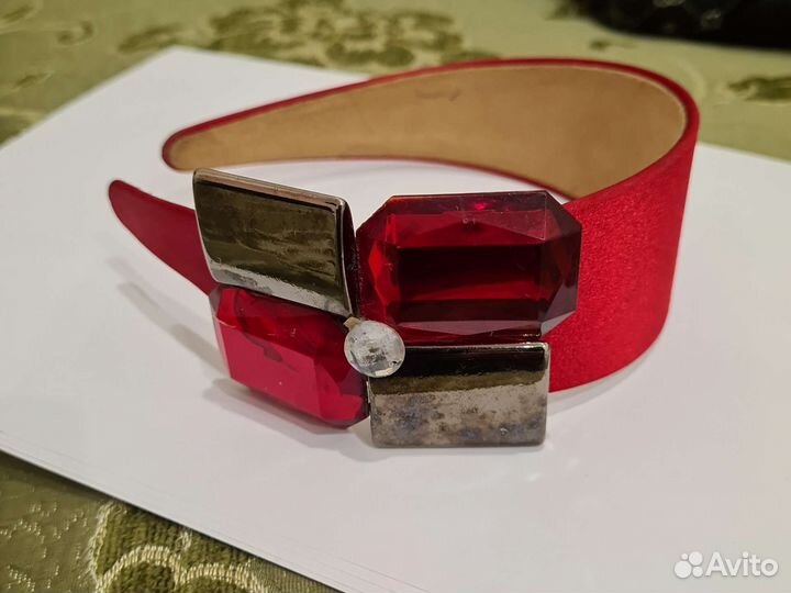 Ободок для волос с цветами