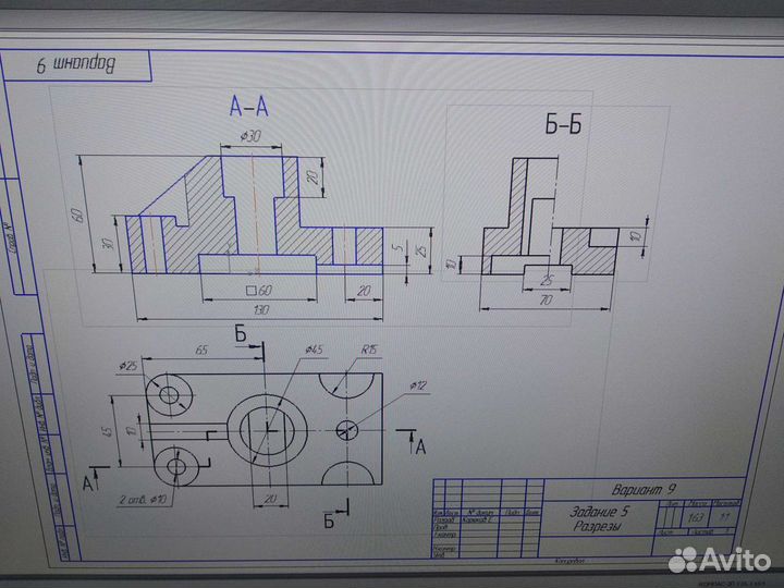 Чертежи в компас, solid works, карты раскроя dxf