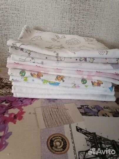 Пеленки детские пакетом