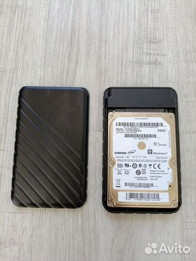 HDD Seagate 500gb + корпус orico