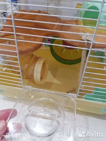 Клетка для хомяка + переноска