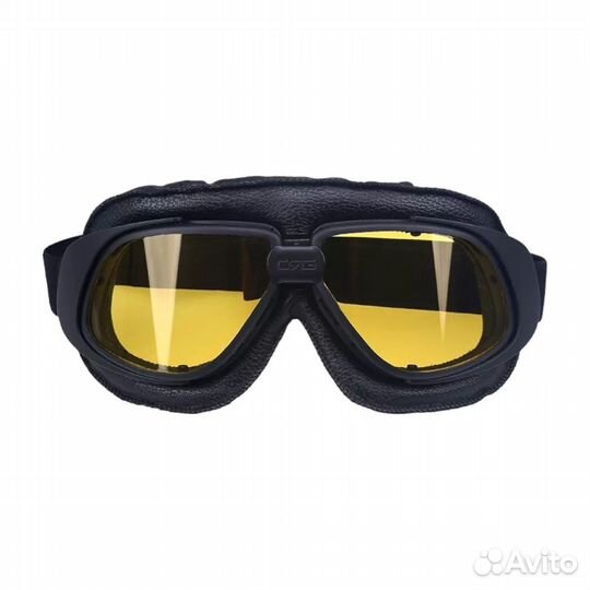 Мотоочки ретро FRM-3260 черные