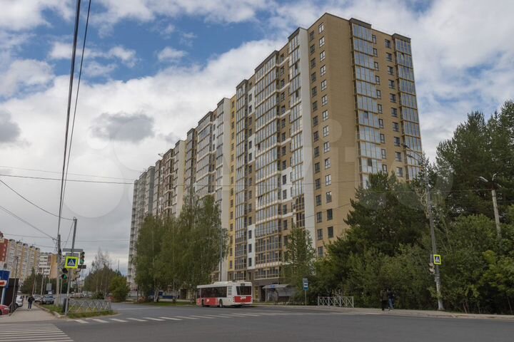 3-к. квартира, 85 м², 16/17 эт.