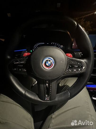 Накладка на руль Карбон BMW G30 G20 F90
