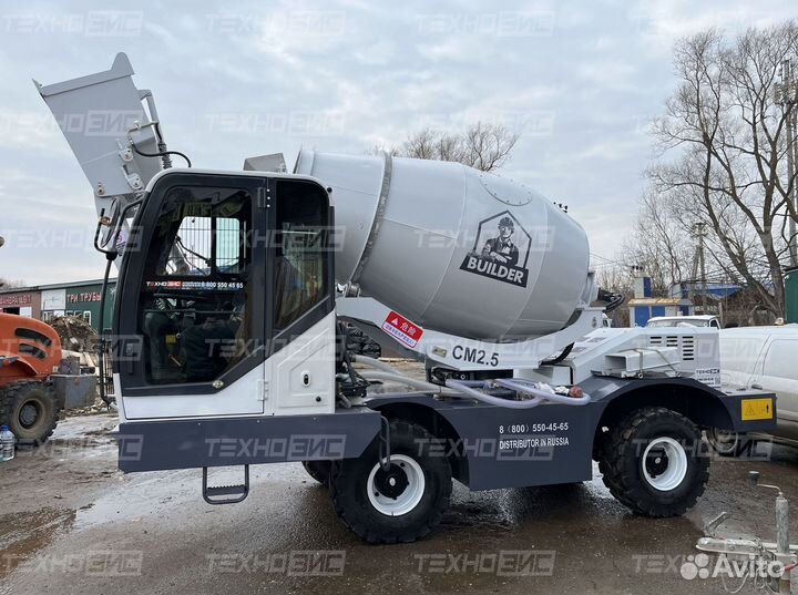 Автобетоносмеситель BUILDER CM2.5, 2024