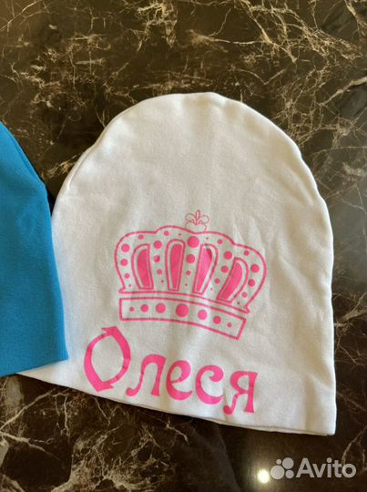 Именная шапка с именем Олеся
