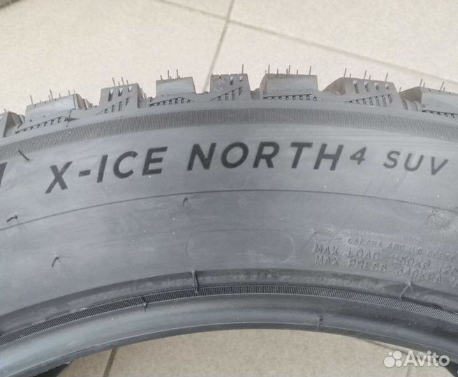 Michelin X-Ice North 4 SUV 275/40 R21 и 305/35 R21 107T