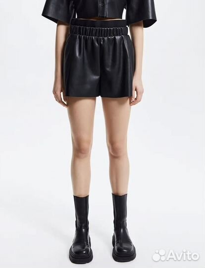 Love republic шорты кожаные 48