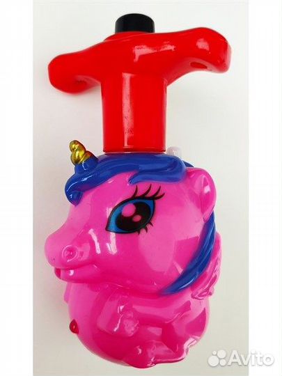 Заводная светящаяся и музыкальная юла