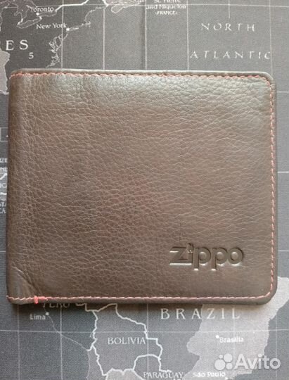 Кожаное портмоне/кошелёк Zippo 2005116