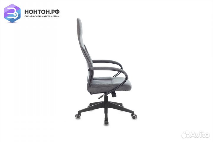 Кресло руководителя Бюрократ CH-608 Fabric темно-с