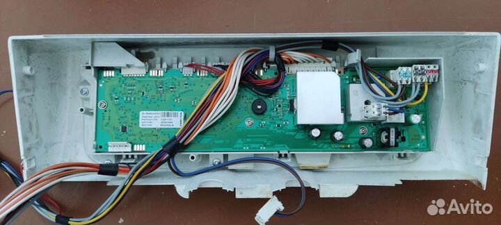 Блок управления с лицевой панелью для стиральной м