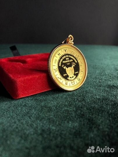 Знаки Зодиака с подвеской, 10 гр. Камерун