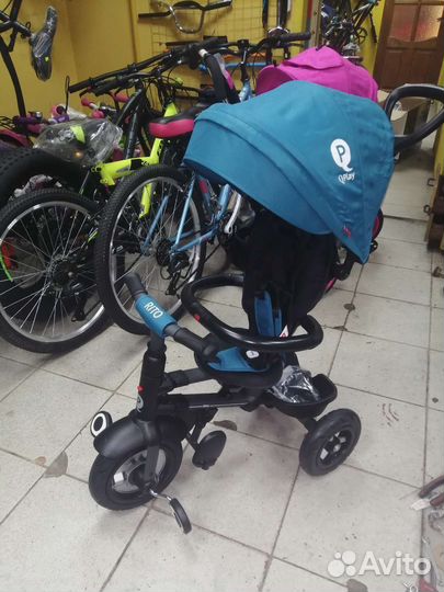 Велосипед трехколесный складной