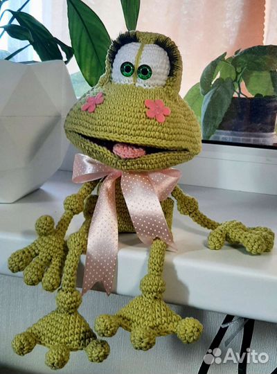Вязанные игрушки ручной работы