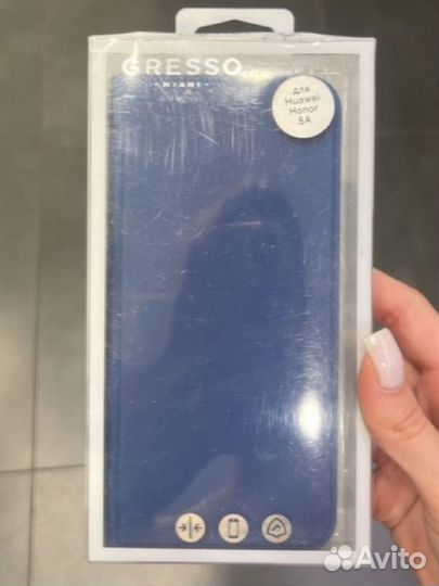 Чехол-книжка Gresso Honor 9X Premium синий