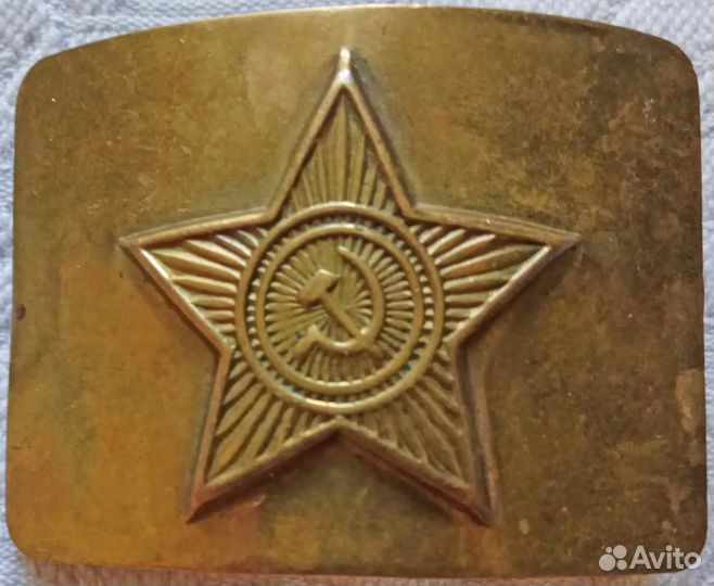 Пряжка солдатская времён СССР