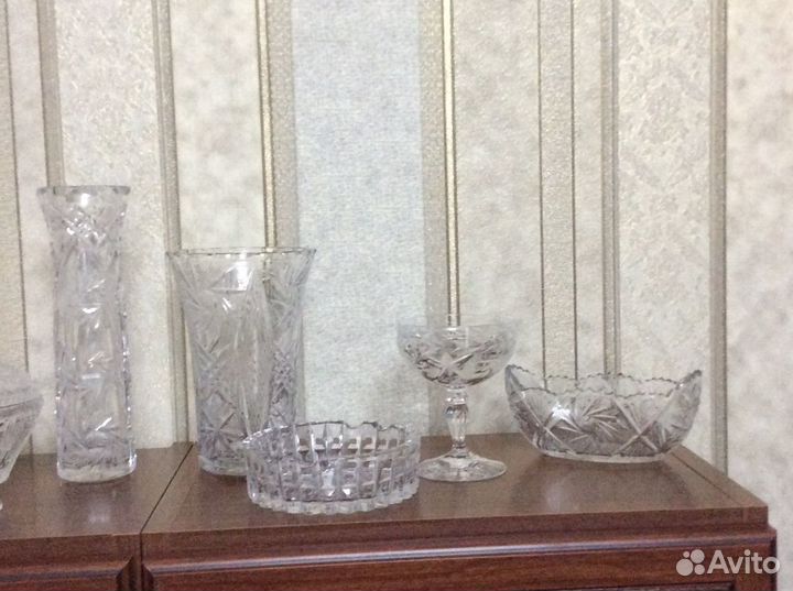 Хрустальная посуда СССР