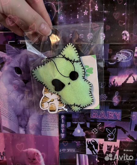 Котики из фетра