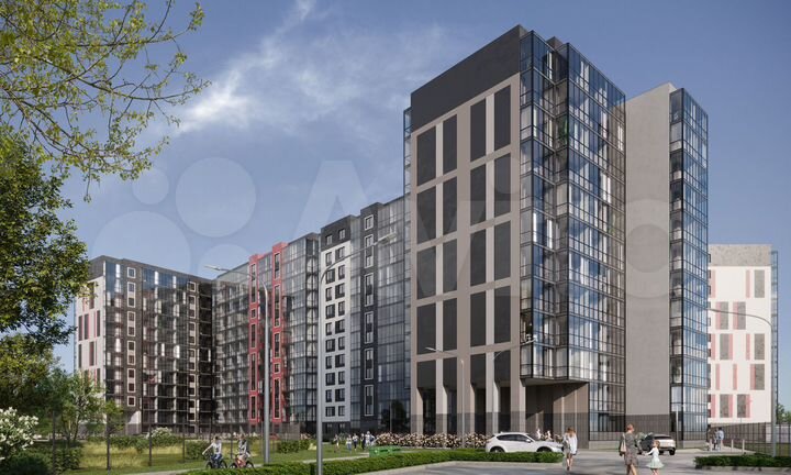 2-к. квартира, 48,3 м², 5/12 эт.