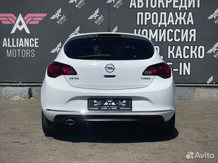 Opel Astra 1.6 AT, 2014, 117 569 км