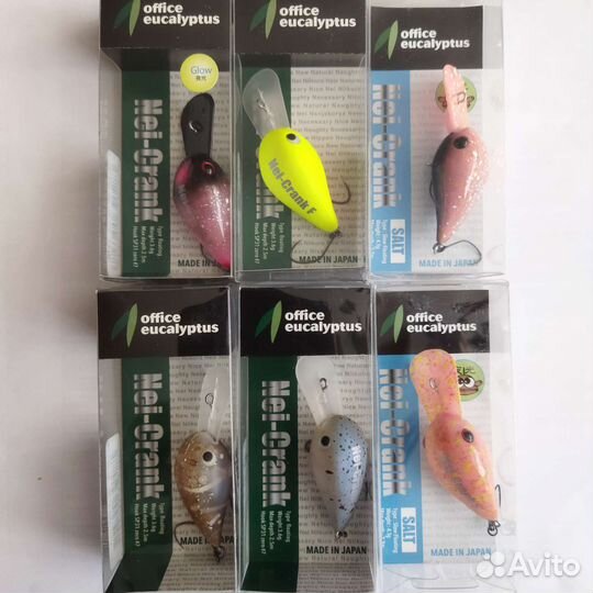Office eucalyptus Nei-Crank Воблеры форель
