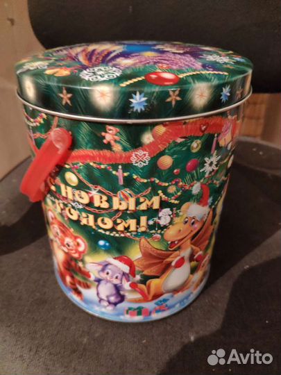 Банки для новогодних подарков