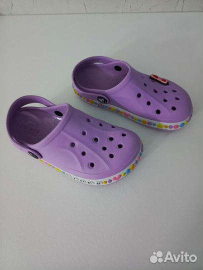 Crocs сабо детские для девочки размер 30