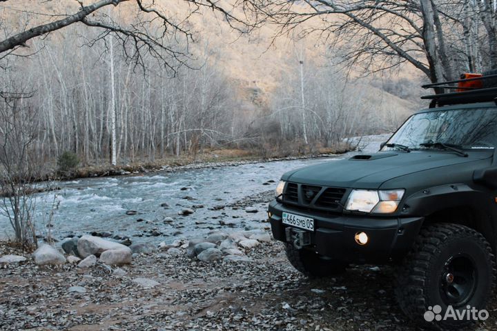 Расширители арок torbik для Nissan Patrol Y61 (3 д