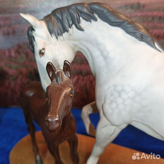 Лошади.Beswick.Композиция.Жеребенок.Кобыла
