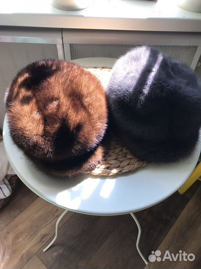 Шапки норковые