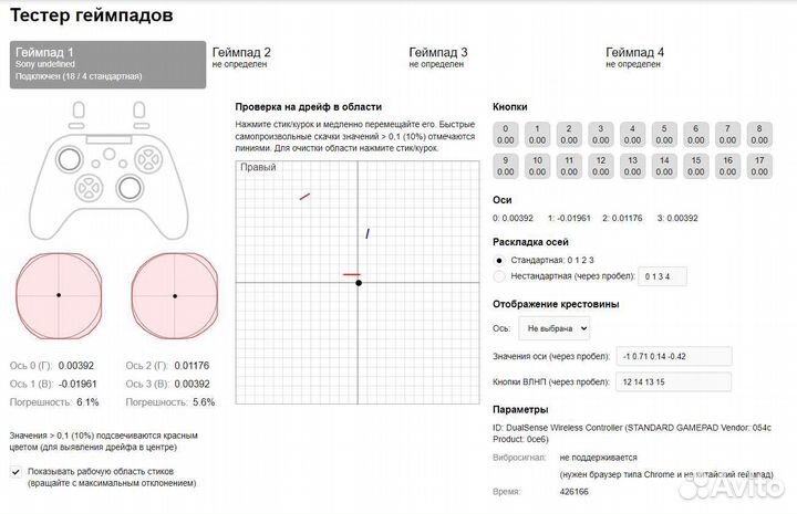 Геймпад Dualsense PS5