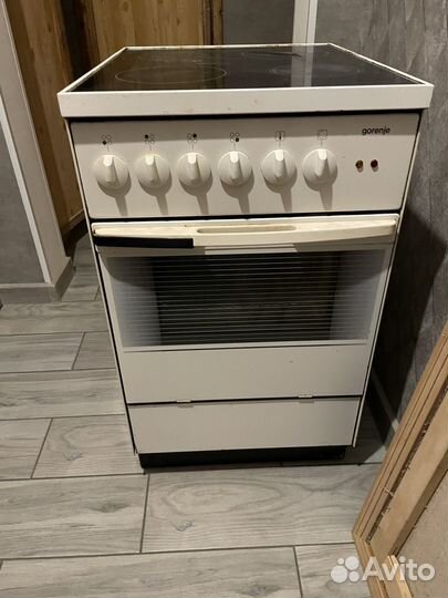 Плита электрическая бу с духовкой gorenje