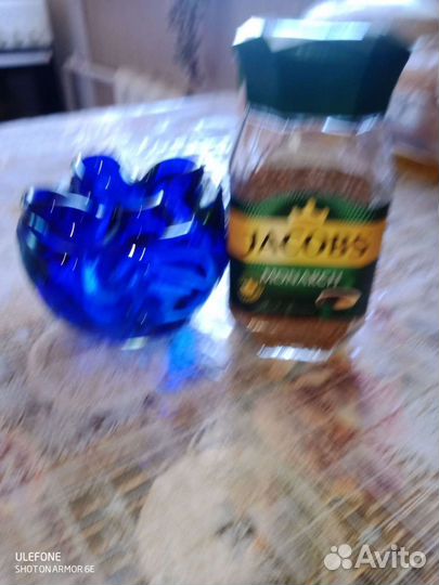 Пепельница СССР стекло