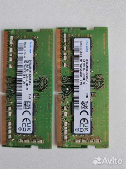 Оперативная память для ноутбука ddr4 16gb samsung