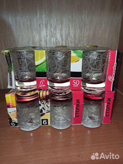 Набор стопок (6шт)