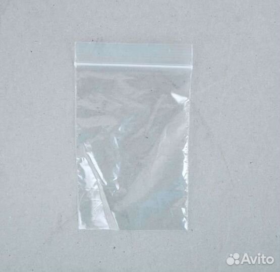 Пакет zip lock 7 х 10 см, 30 мкм
