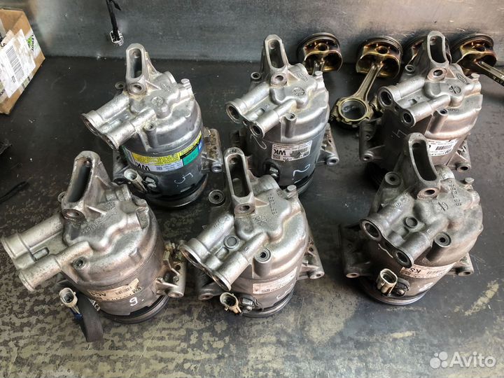 Компрессор кондиционера Opel Astra H / Zafira B