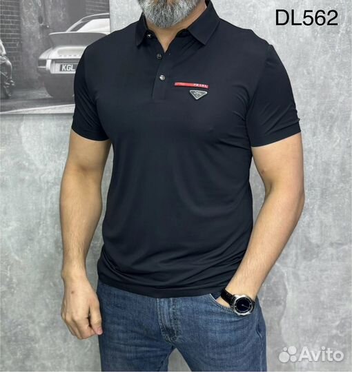 Футболка поло prada