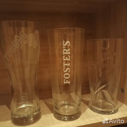 Пивные бокалы и кружки
