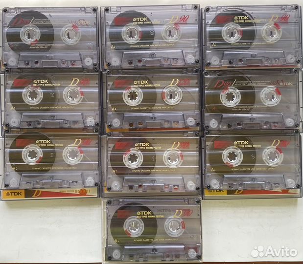 Аудиокассеты TDK D 90 и TDK AE 90