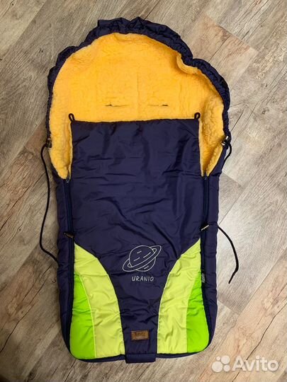 Зимний конверт в коляску