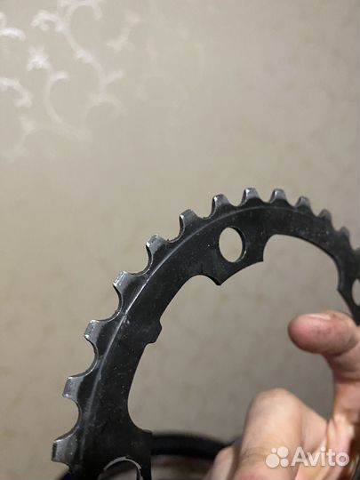 Звезда shimano sg-x 34-f