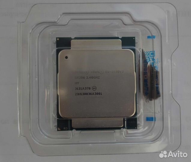Процессор Intel Xeon E5-2630v3 8 ядер 16 потоков